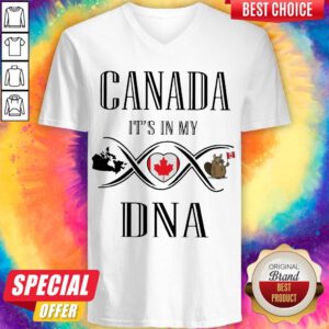Awesome Canada It’s In My DNA V-neck