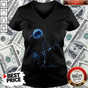 Awesome Gary Moore In Memoriam V-neck