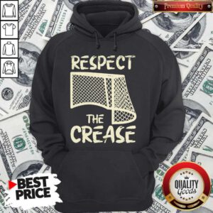 Awesome Hockey Respect The Crease Hoodie