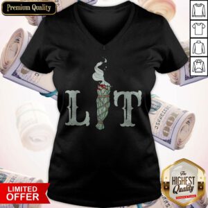 Awesome Native American Sage Lit V-neck