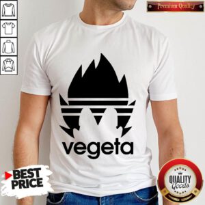 Awesome Vegeta Adidas Shirt