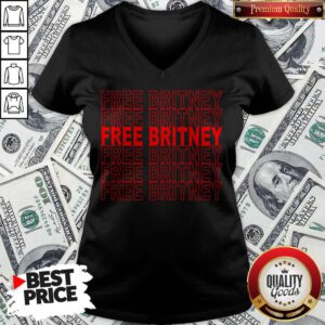 Funny Free Britney Free Britney V-neck