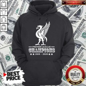 Liverpool Football Club Premier League Champions 2019 2020 Stars Hoodie