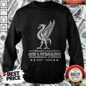 Liverpool Football Club Premier League Champions 2019 2020 Stars Sweatshirt