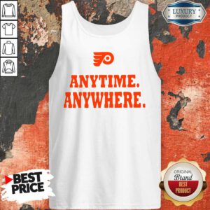 Nice Philadelphia Flyers Anytime Anywhere Tank Top