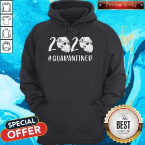Nice Skull Toilet Paper 2020 Quarantined Hoodie