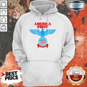 Official America First Eagle Trump 2020 Hoodie