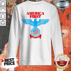 Official America First Eagle Trump 2020 Sweatshirt
