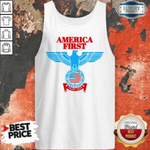 Official America First Eagle Trump 2020 V-neck
