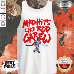 Premium Madhits Like Rod Carew 77 Mvp Tank Top