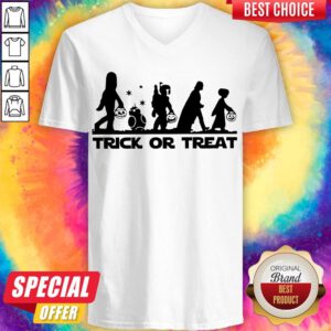 Premium Trick Or Treat Halloween V-neck