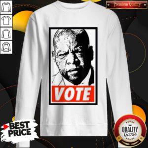 Pretty Details about John Lewis Vote Sweatshirt