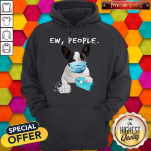 Pretty French Bulldog Face Mark Ew People Hoodie
