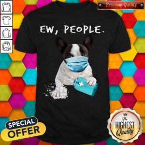 Pretty French Bulldog Face Mark Ew People Shirt