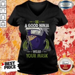Pretty Hatake Kakashi Be A Good Ninja Wear Your Mask V-neck