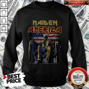 Pretty Maiden America Flag Sweatshirt