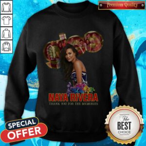 Pretty Naya Rivera Thank You For The Memories Sweatshirt