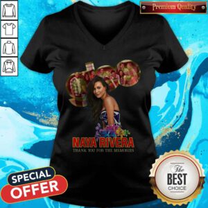Pretty Naya Rivera Thank You For The Memories V-neck