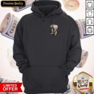 Pretty Pocket In A Elephants Hoodie