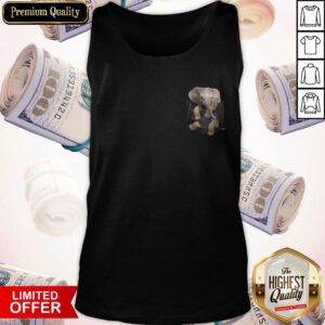 Pretty Pocket In A Elephants Tank Top