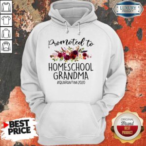 Pretty Promoted To Homeschool Grandma Quarantine 2020 Hoodie