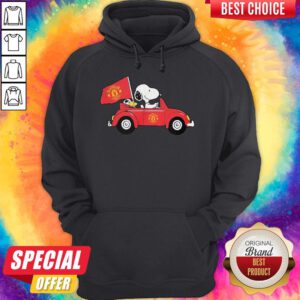 Pretty Snoopy Drive Manchester United Hoodie