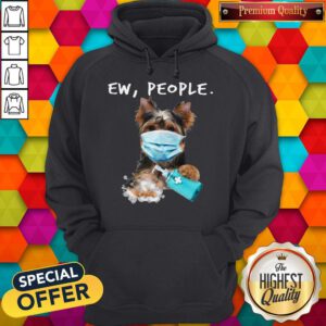Pretty Yorkshire Terrier Face Mark Ew People Hoodie