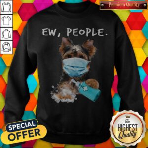 Pretty Yorkshire Terrier Face Mark Ew People Sweatshirt