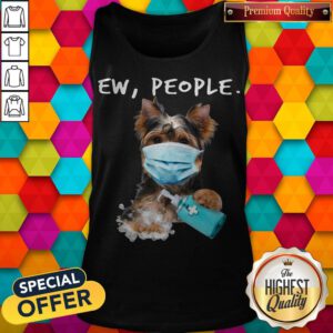 Pretty Yorkshire Terrier Face Mark Ew People Tank Top