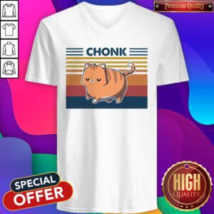 Top Cat Chonk V-neck