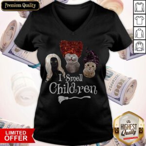 Top Cats Hocus Pocus I Smell Children V-neck