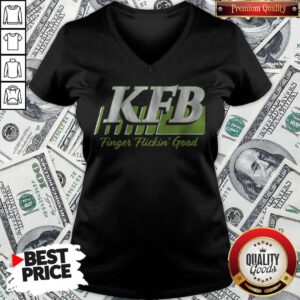 Top KFB Racing Finger Flickin’ Good V-neck