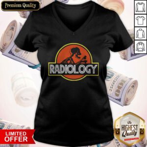 Top Radiology Jura Skeleton V-neck