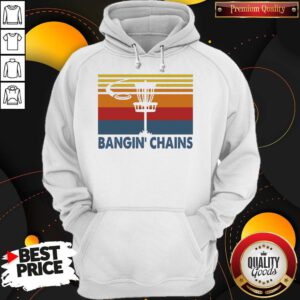 Awesome Disc Golf Bangin’ Chains Vintage Hoodie