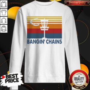 Awesome Disc Golf Bangin’ Chains Vintage Sweatshirt
