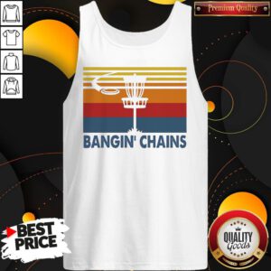 Awesome Disc Golf Bangin’ Chains Vintage Tank Top