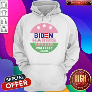 Biden Harris Serious Matter 2020 Hoodie