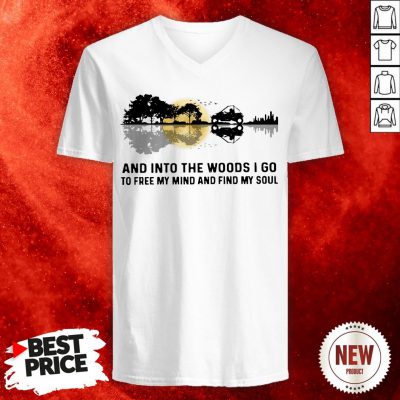 Cycling Guitar And Into The Woods I Go To Free My Mind And Find My Soul Tank Top