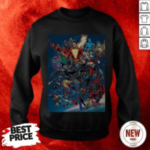 DC Fandome Batman Group Shot Poster Sweatshirt