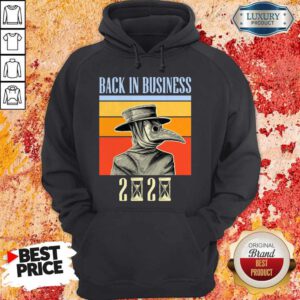 Dr. Plague Medicine Back To Business Halloween 2020 Vintage Hoodie