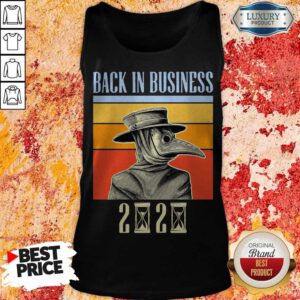 Dr. Plague Medicine Back To Business Halloween 2020 Vintage Tank Top