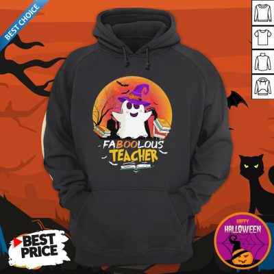 FaNooLous Teacher Witch Halloween Hoodie