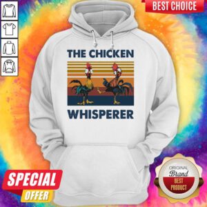 Funny Hei Hei The Chicken Whisperer Vintage Hoodie