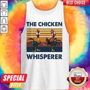 Funny Hei Hei The Chicken Whisperer Vintage Tank Top