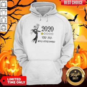 Jack Skellington 2020 Very Bad Would Not Recommend Hoodie