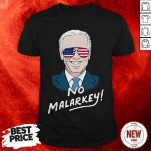 Joe Biden No Malarkey American Flag Shirt