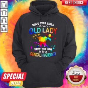 Move Over Girls Let This Old Lady Show You How To Be A Postal Worker Vintage Hoodie