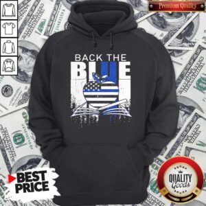 Official Back The Blue Teacher Hoodie