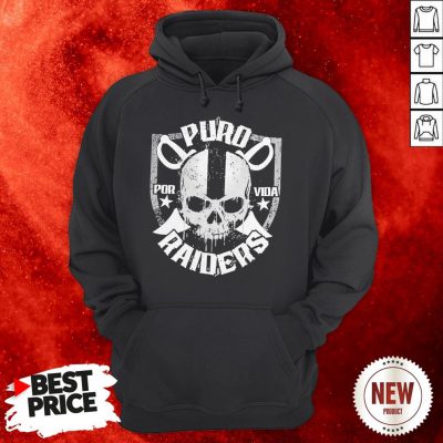 Official Puro Raiders Skull Hoodie