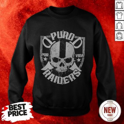 Official Puro Raiders Skull Sweatshirt